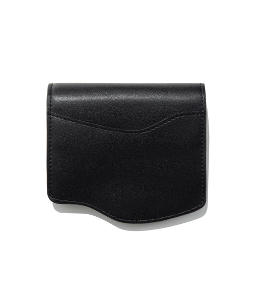 TCM embossed starfish wave wallet (black)