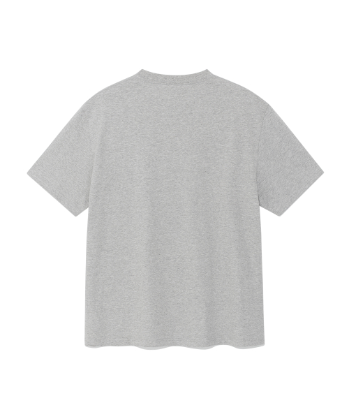 TCM logo type T (melange grey)