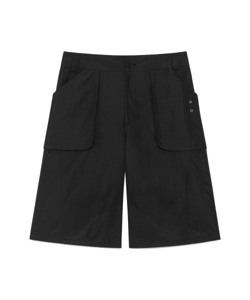 TCM pocket panel half pants (black)