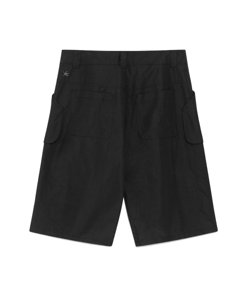 TCM pocket panel half pants (black)