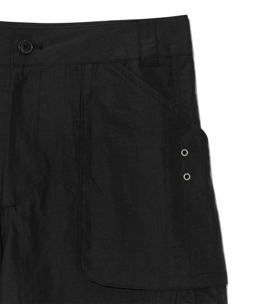 TCM pocket panel half pants (black)