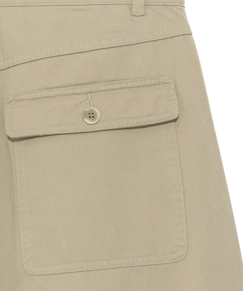 TCM easy cargo below-knee pants (beige)