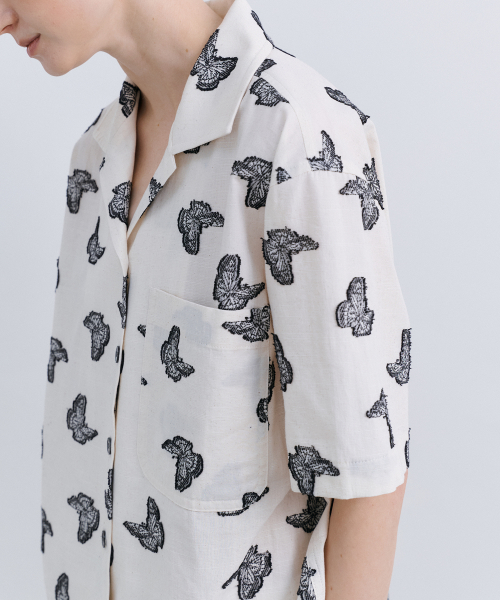 RESORT SHIRT - IVORY
