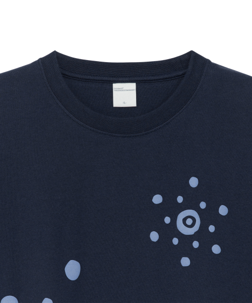 TCM droplet T (navy)