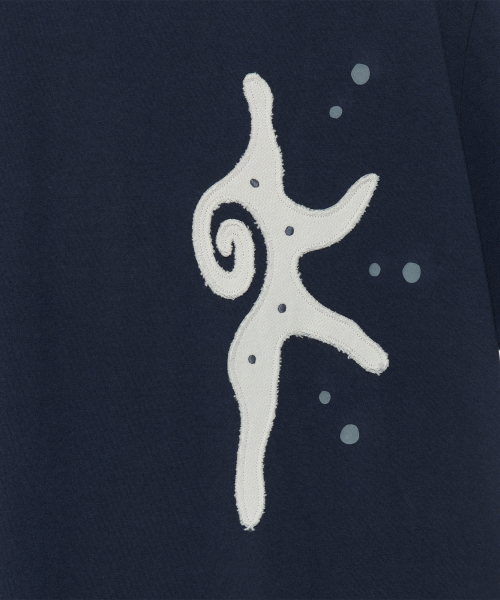 TCM sun patch T (navy)