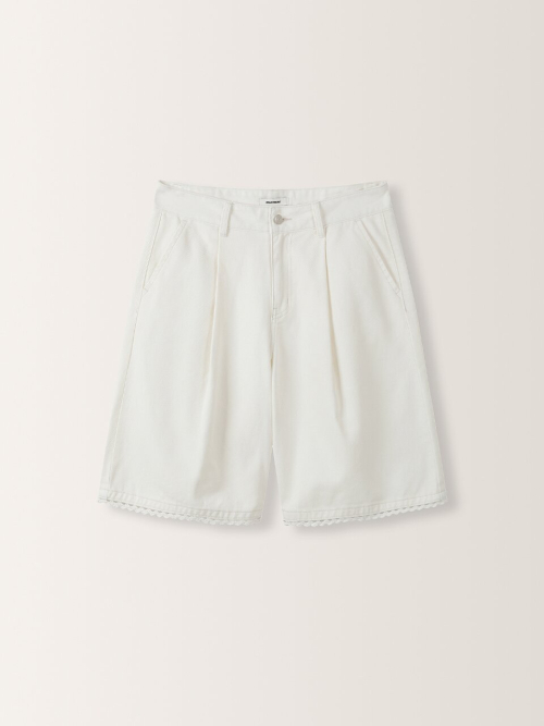 Lace Bermuda Pants MU2633DN302M