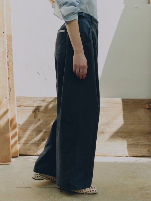 Side belted Banding Pants MU2633PT302M