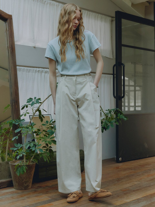 Side belted Banding Pants MU2633PT302M