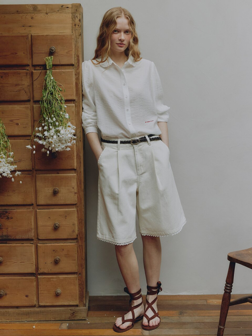 Frill Collar Blouse MU2633BL302M