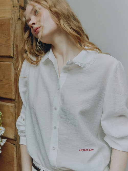 Frill Collar Blouse MU2633BL302M