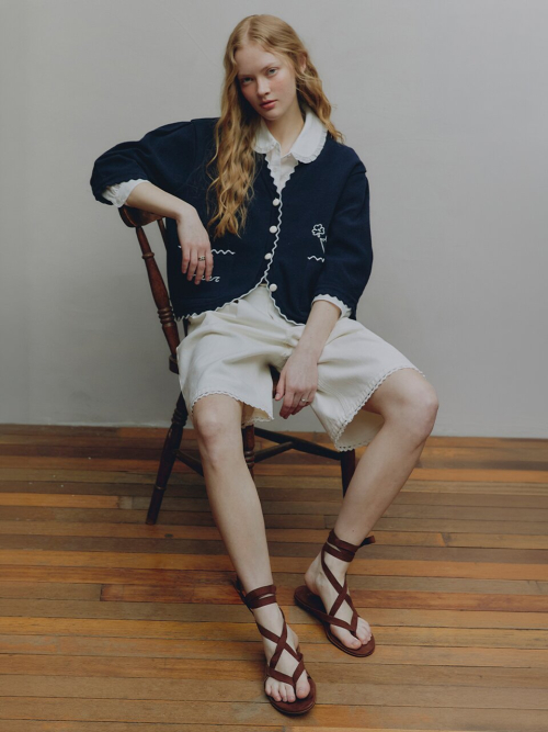 Bird Sailor Cardigan MU2633CD301M