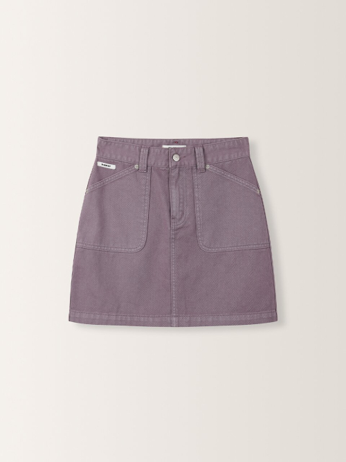 Dying Mini Denim Skirt MU2633SK301M