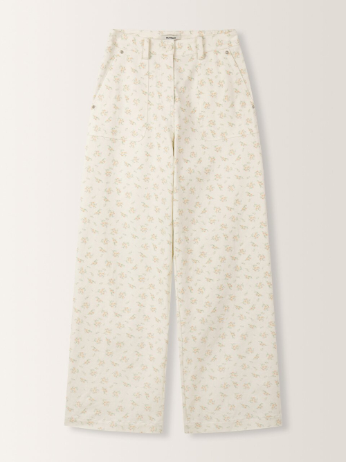Fatigue Cotton Pants MU2633PT301M_CREAM