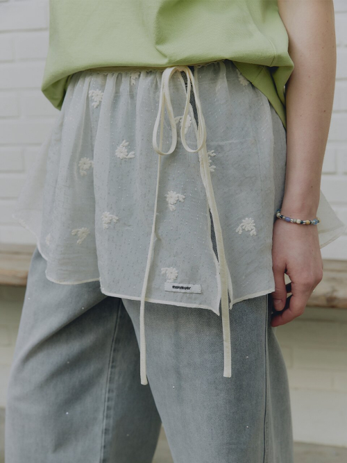 Sugar Layered Skirt MU2633SK305M