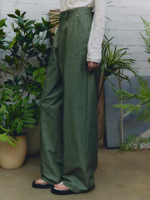 Fatigue Cotton Pants MU2633PT301M_KHAKI