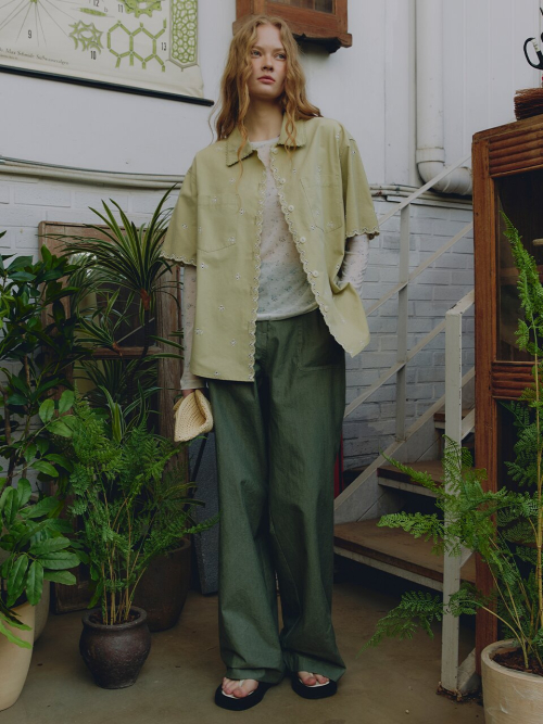 Fatigue Cotton Pants MU2633PT301M_KHAKI
