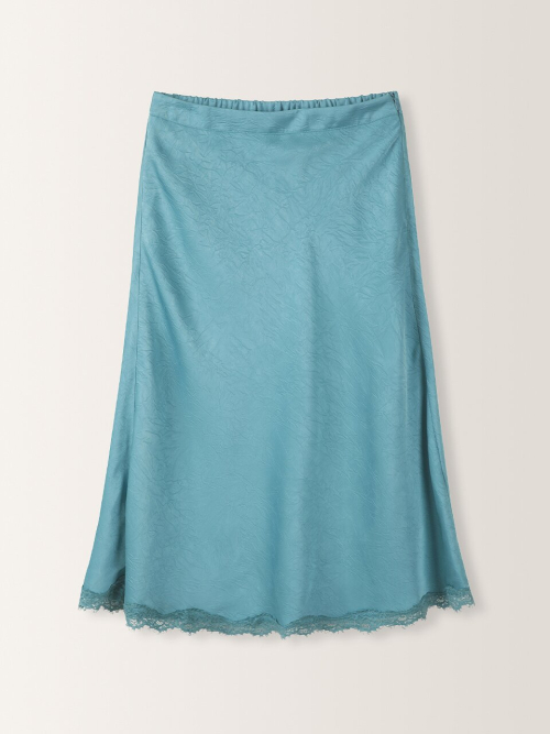 Velia A-Line Skirt MU2633SK303M_TURQUOISE BLUE