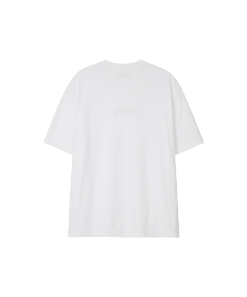 COLLEGE LOGO T-SHIRT WHITE