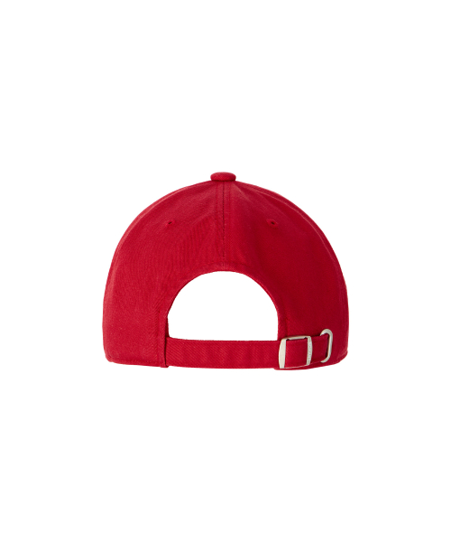 CONTRAST ARCH LOGO BALL CAP RED