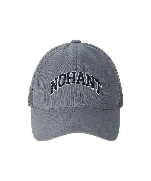 ARCH LOGO TRUCKER CAP GRAY
