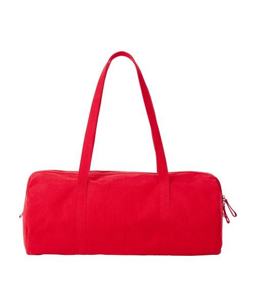 CANVAS DUFFEL BAG RED
