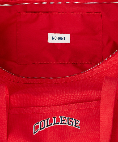 CANVAS DUFFEL BAG RED