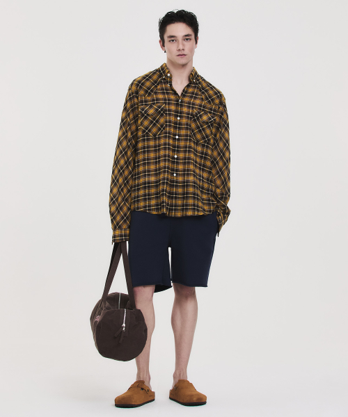 CANVAS DUFFEL BAG BROWN