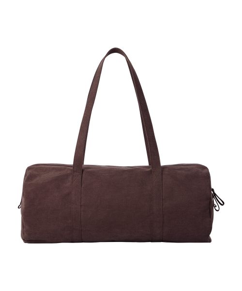 CANVAS DUFFEL BAG BROWN