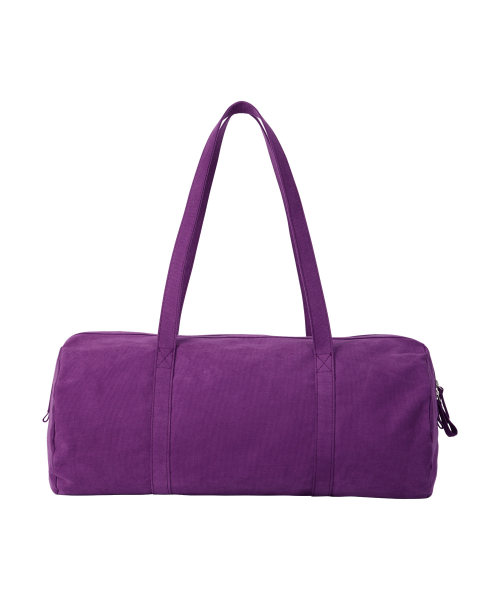 CANVAS DUFFEL BAG PURPLE