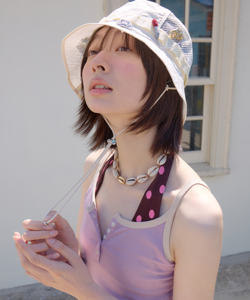 MESH BUCKET HAT - 4 colors