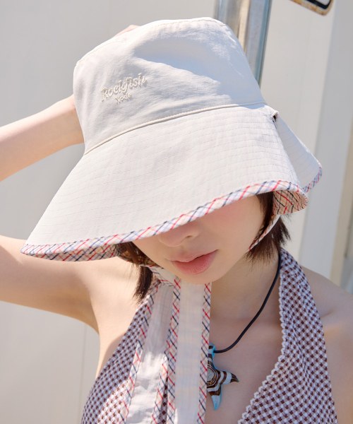 REVERSIBLE WIDE BUCKET HAT - 4 colors