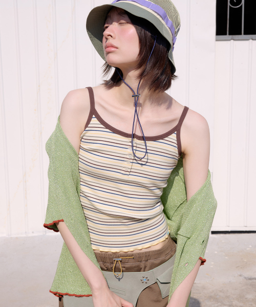 BUTTON SLEEVELESS - 4 colors