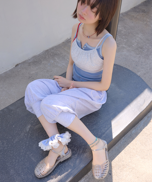 GLAIR STRAPPY SANDALS(GLITTER) - 2 colors