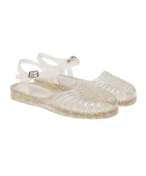 GLAIR STRAPPY SANDALS - CLEAR STAR
