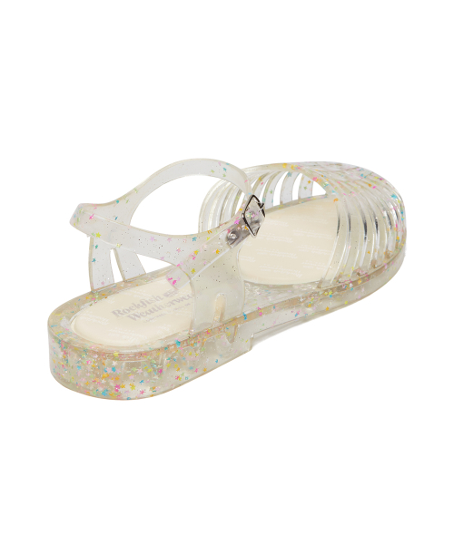 GLAIR STRAPPY SANDALS - CLEAR STAR