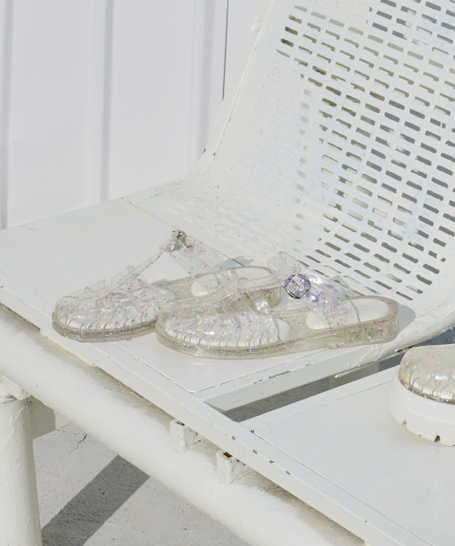 GLAIR FISHERMAN MULES - CLEAR STAR