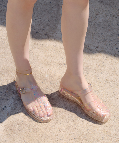GLAIR FISHERMAN MULES - CLEAR STAR