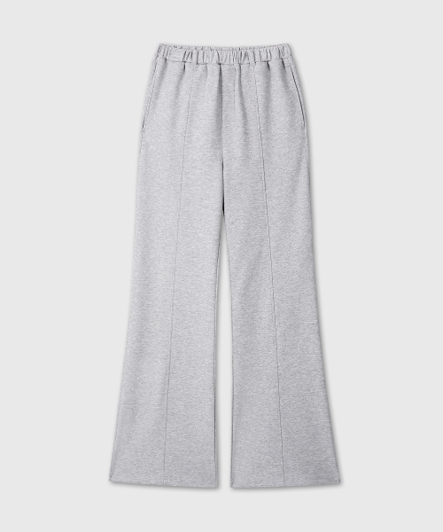 [설라노 X DIVEIN WOMEN] FLARE SWEAT PANTS (MELANGE GRAY)