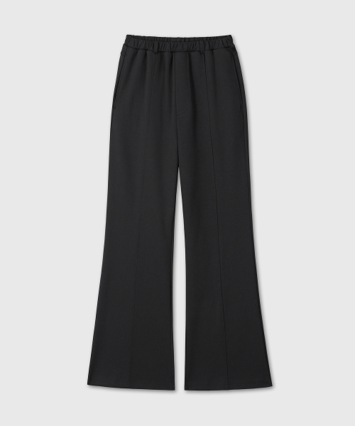 [설라노 X DIVEIN WOMEN] FLARE SWEAT PANTS (BLACK)