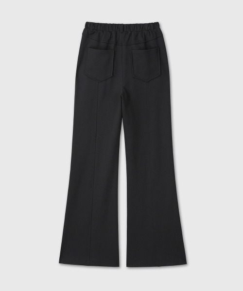 [설라노 X DIVEIN WOMEN] FLARE SWEAT PANTS (BLACK)