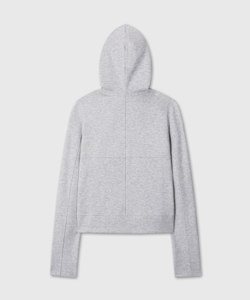 [설라노 X DIVEIN WOMEN] REGULAR HOOD ZIP-UP (MELANGE GRAY)