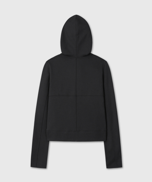 [설라노 X DIVEIN WOMEN] REGULAR HOOD ZIP-UP (BLACK)