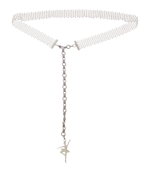 SY SHINING CHAIN BELT(WHITE)