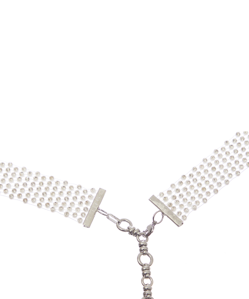 SY SHINING CHAIN BELT(WHITE)
