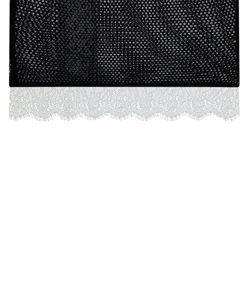 SY LACE NET KNIT(BLACK)