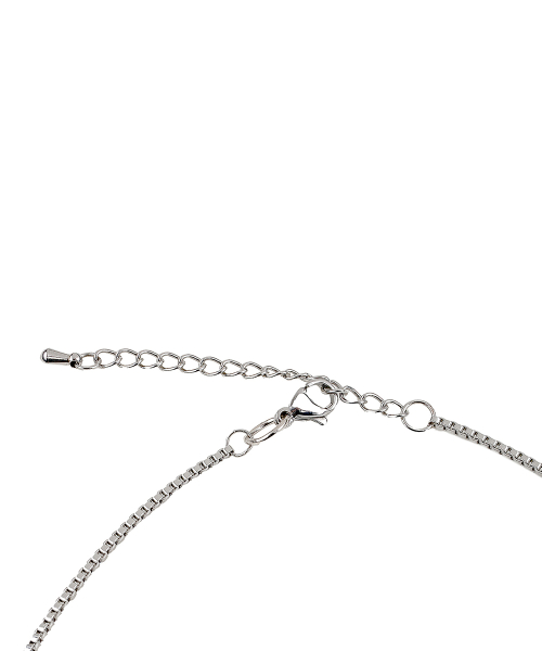 SY SYNTHESIZER BOLD NECKLACE(SILVER)