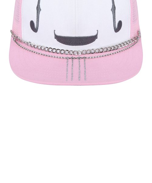 SY MESH SNAPBACK(PINK)