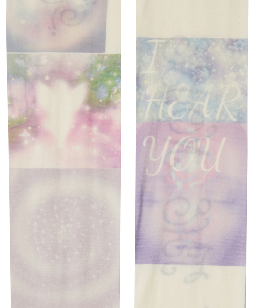 SY PRINTED TIGHTS(WHITE)