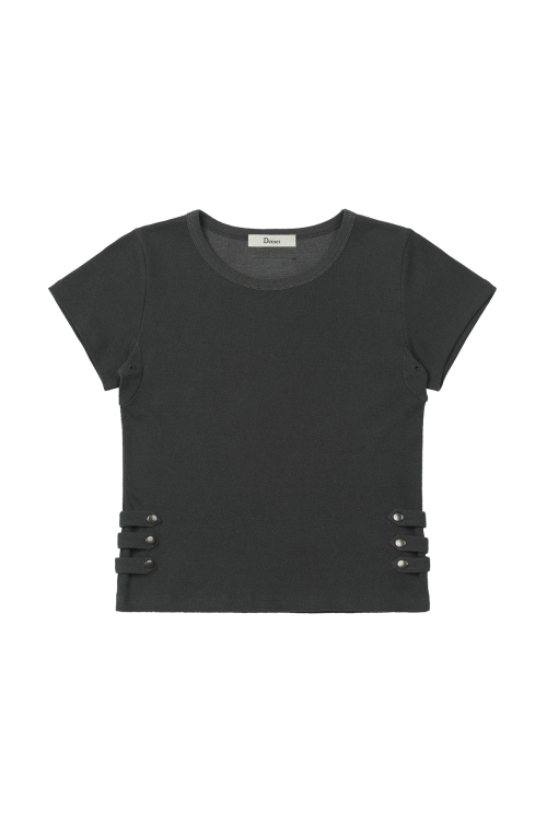 NAPOLEONS T-SHIRT IN CHARCOAL