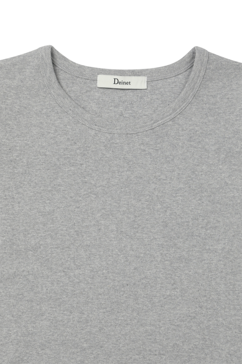 NAPOLEONS T-SHIRT IN MELANGE GREY